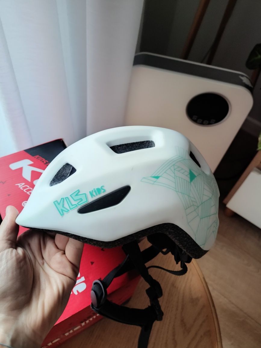 Kask rowerowy Kellys Acey biały dziecięcy XS/S