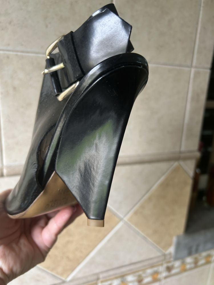 Sandalias pretas da Chloe
