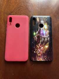 Capas para Huawei P Smart 2019 Vermelho e Marvel Avengers