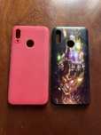 Capas para Huawei P Smart 2019 Vermelho e Marvel Avengers