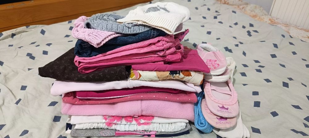 Zestaw dla dziewczynki 74 cm- 98 cm