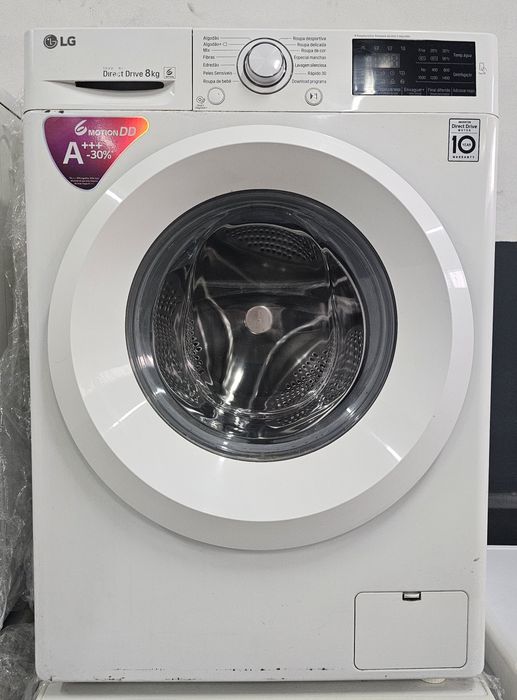 Maquina de Lavar Roupa LG 8KG A+++