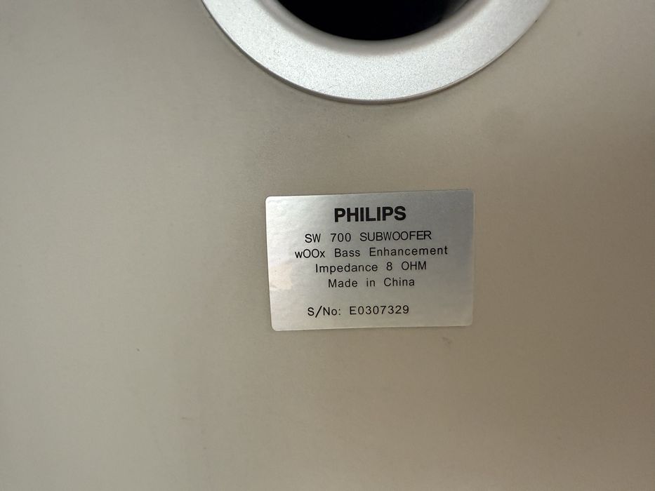 Kino domowe Philips LX700/22S 5.1 + DVD kolumny głośniki subwoofer