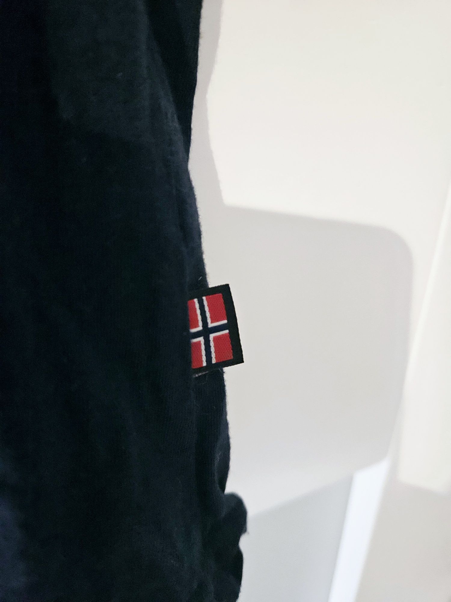 Granatowa koszulka Geographical Norway m 38