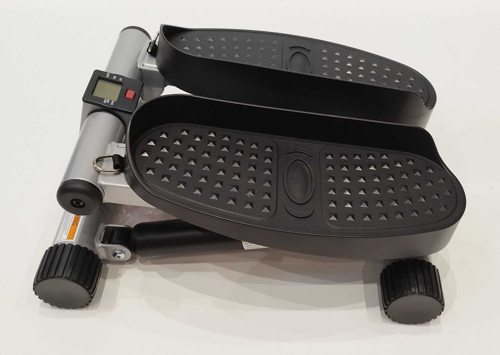 Mini stepper 6201LEN do domu z linami LCD treningowy 2w1 do 100 kg