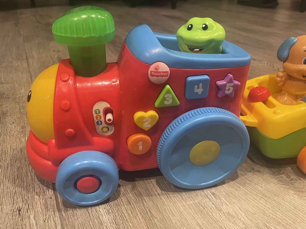 Zabawka edukacyjna Edukacyjny Pociąg Szczeniaczka Fisher Price CDG78