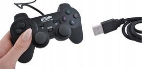 Pad Kontroler USB GamePad PC Cyfra + Analog 2 x Wibracje