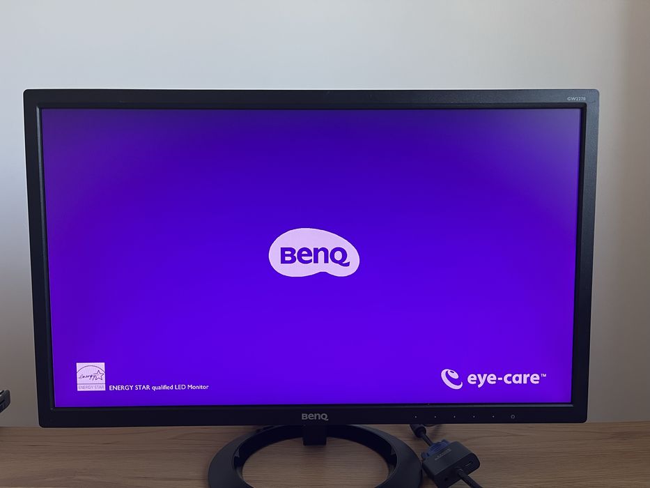 Monitor BENQ LCD GW2270 zestaw