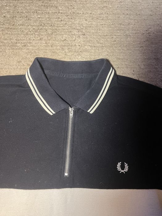 Поло Fred Perry L розмір 1/4zip оригінал