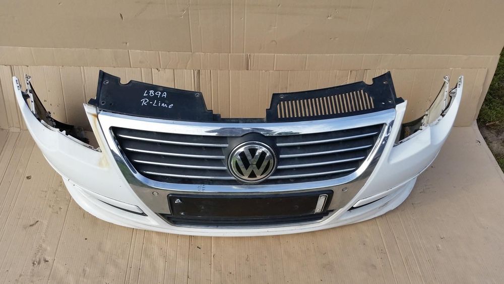 ZDERZAK PRZEDNI PRZÓD VW PASSAT B6 3C0 R-LINE BIAŁY 3C0805903B