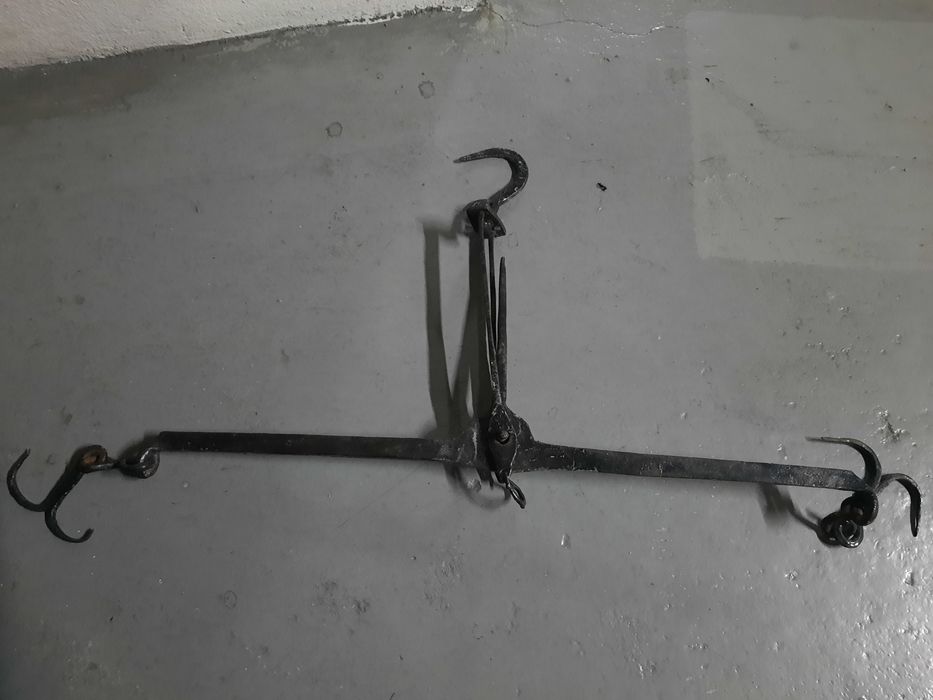 Balança centenária 47x29 bom estado