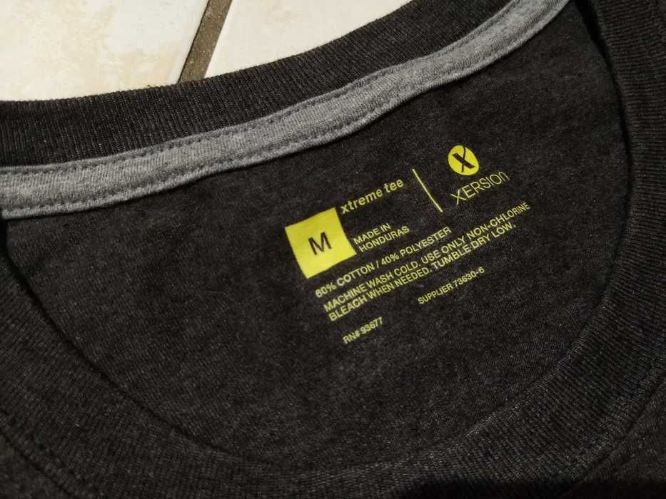XERSION USA - NOWA! z LOGO i Metkami Koszulka Męska rozmiar M/L