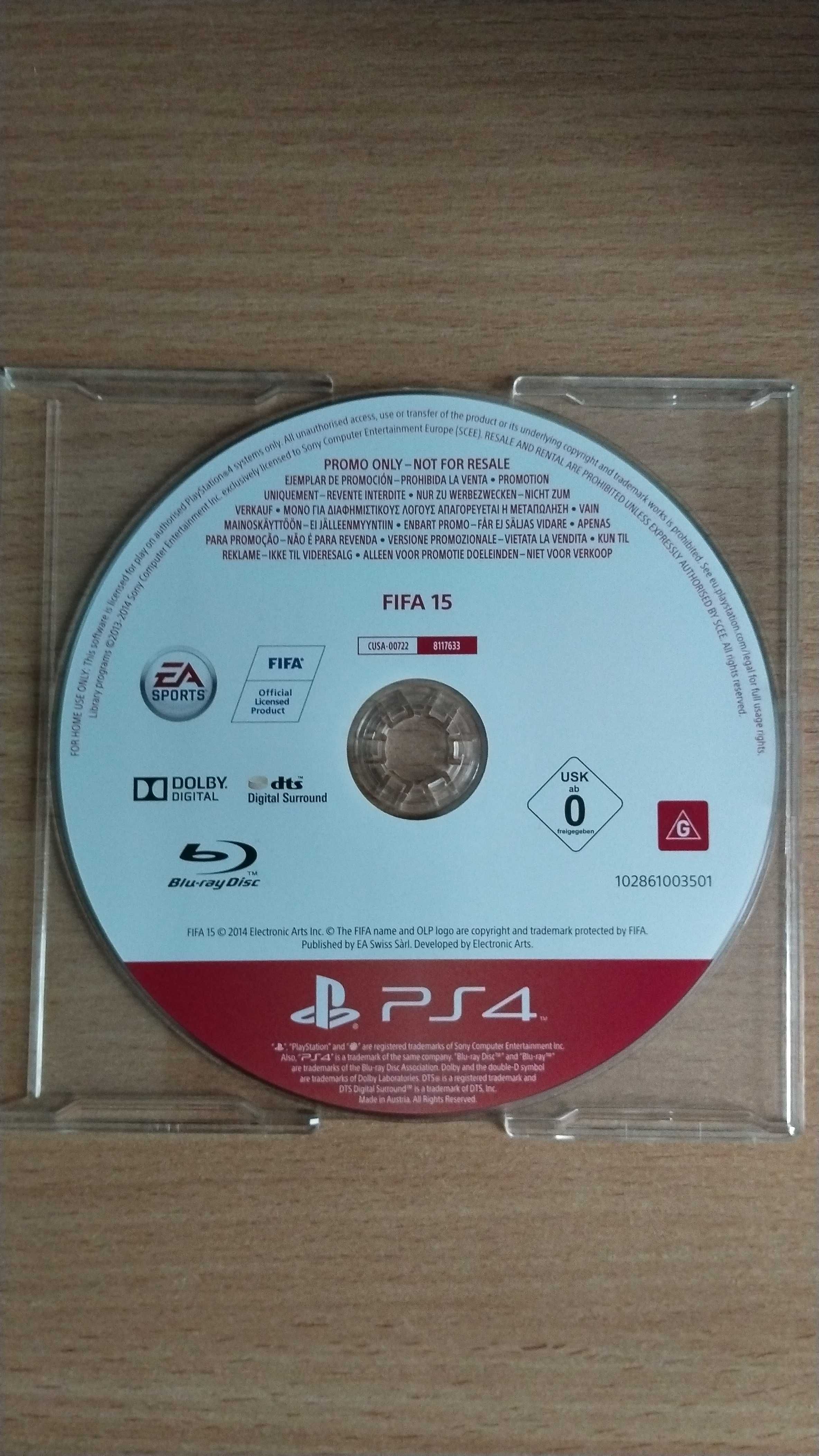 FIFA 15 - Wersja PROMO - PlayStation 4.
