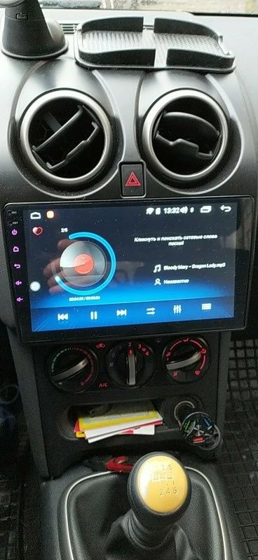 Nissan qashqai j10 07-14 магнитола android, под камеру заднего вида