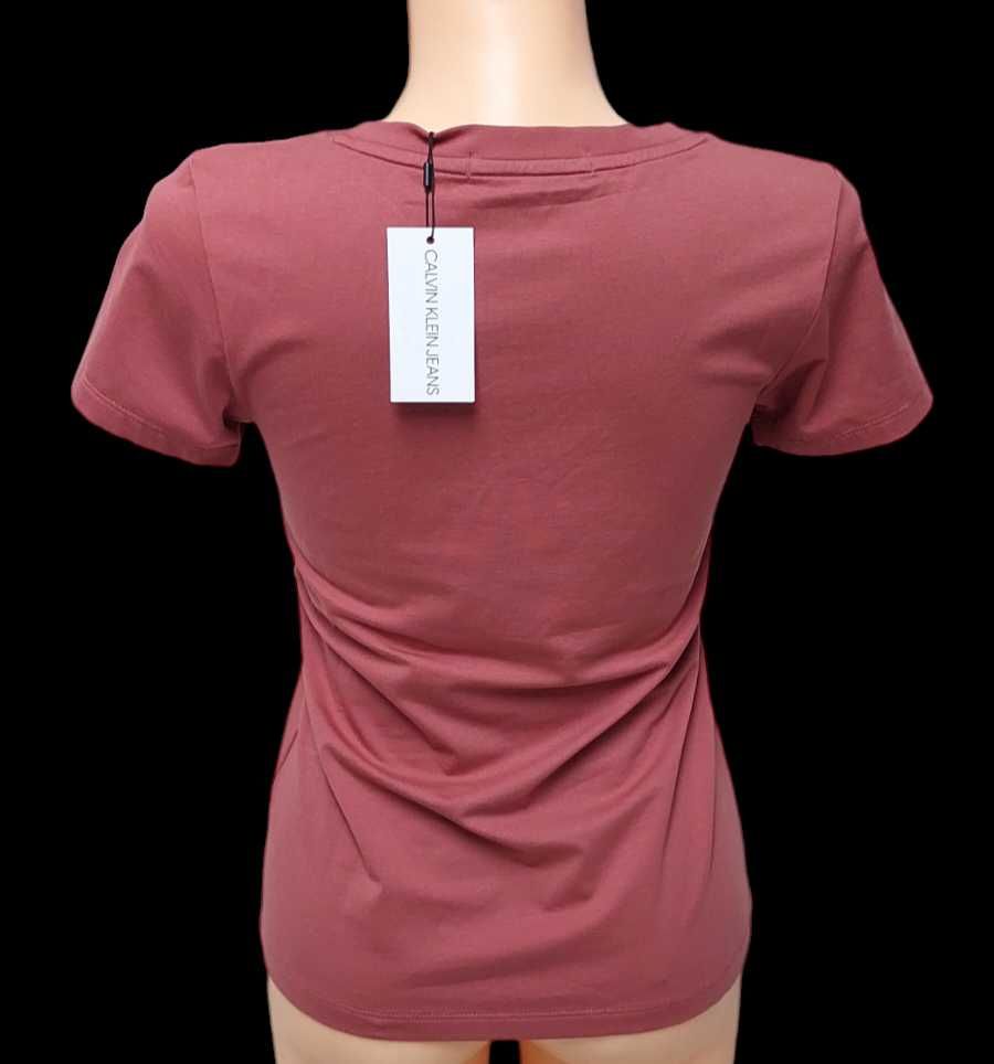 Bawełniana koszulka CALVIN KLEIN Jeans, R. S/M