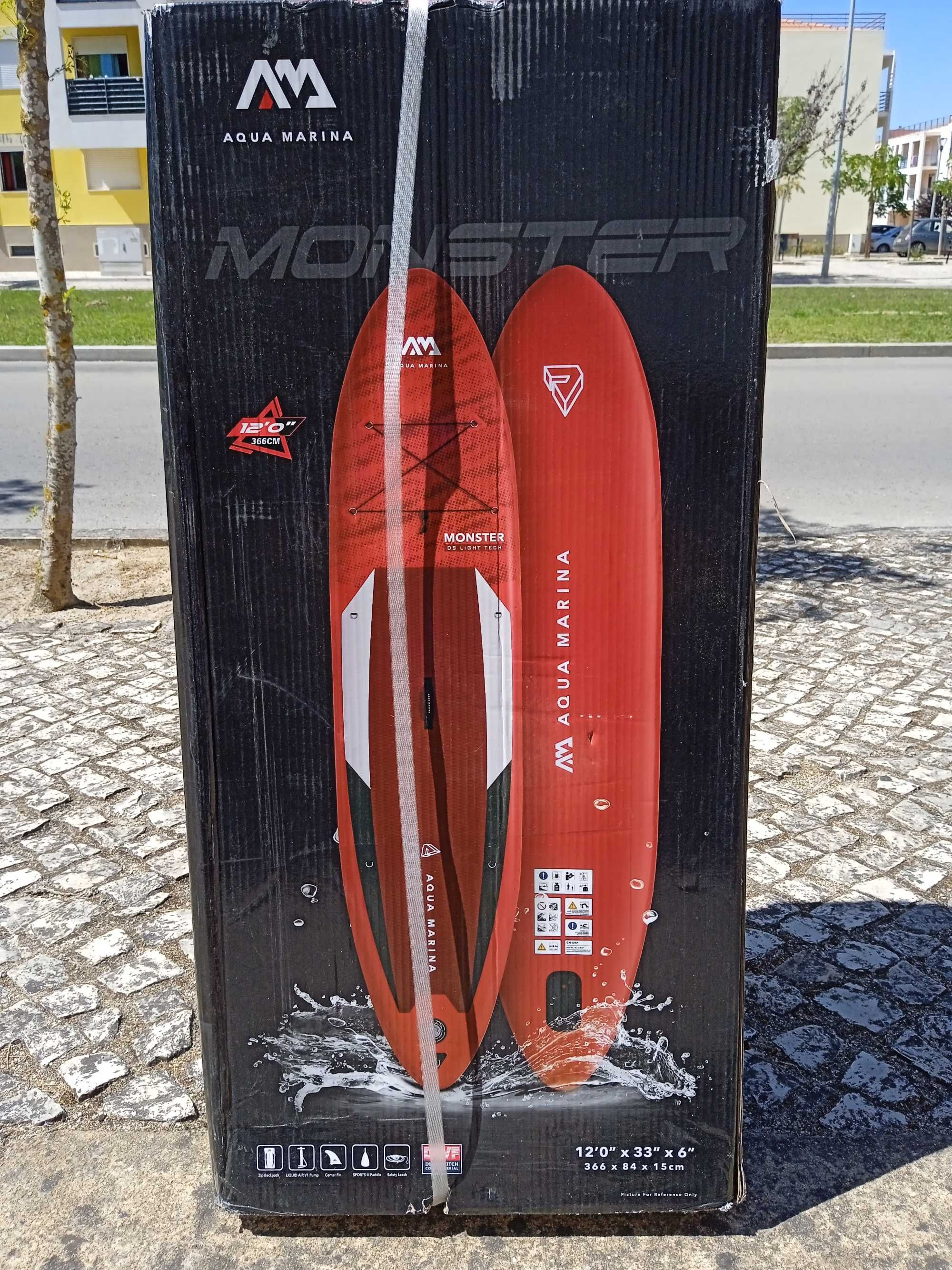 STAND UP PADDLE na Caixa, a estrear! Aqua Marina Monster!