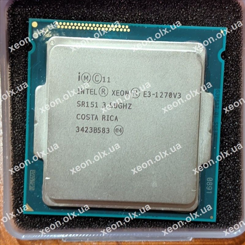Процесор Intel Xeon E3 1245. Гарантія 6 міс, асортимент