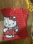T-shirt “Hello Kitty” 12 anos (152 cm) vermelha