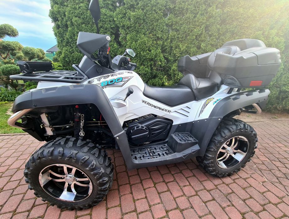 Quad Cf Moto x8 800 Terralander v2 74km Salon Polska BdB Stan Zamiana