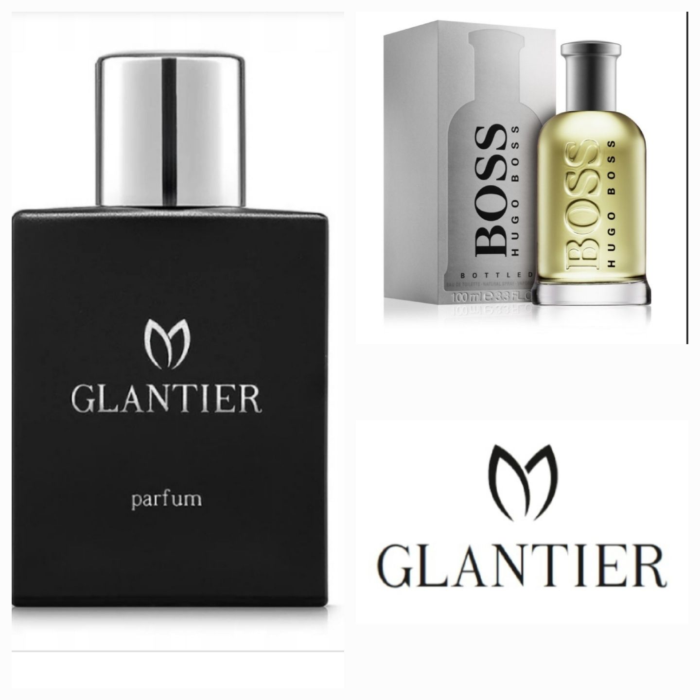 Perfum Glantier męski premium 728 insp. Hugo Boss Bottled