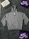 Nike bluza szara dzianinowa sportswear oversize hoodie rozmiar L