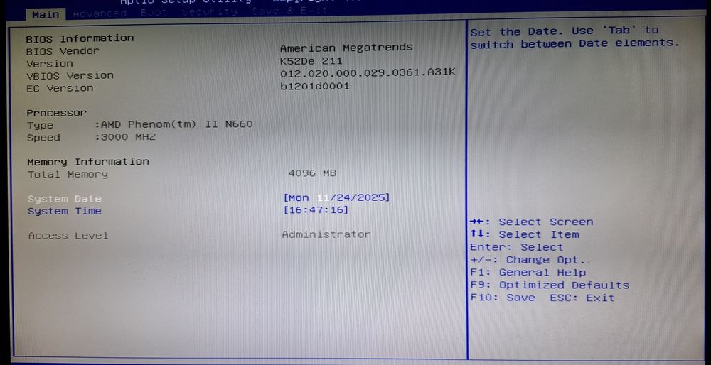 Материнскпя плата для ноутбука ASUS A52D (K52DR Rev:2.2)