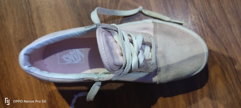 buty Vans Vansy różowe