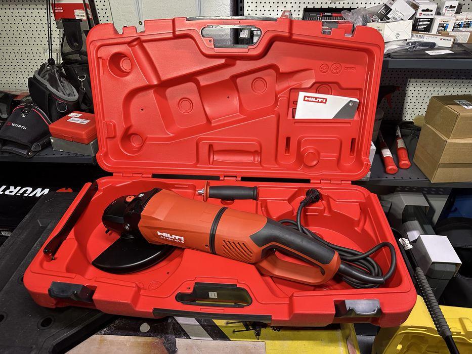 Болгарка Hilti AG 230 27D B в кейсі нова Кутова шліфувальна машина