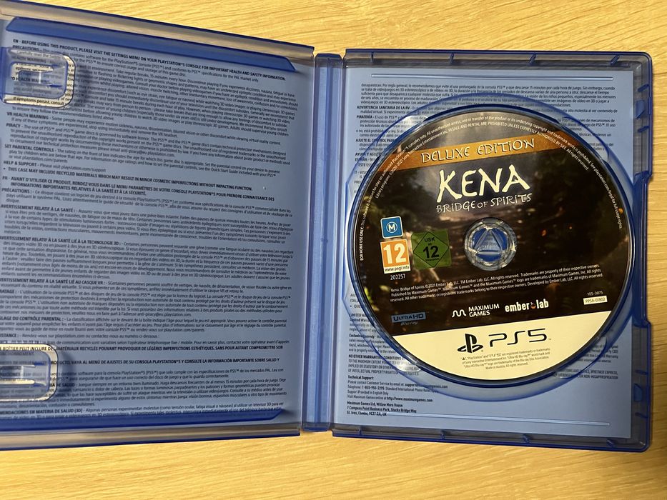 Kena bridge of spirits диск PS5