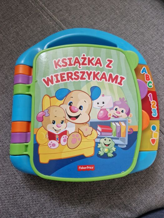 Książka z wierszykami Fisher Price