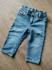 Spodnie dżinsowe babyGap dla chłopca rozmiar 80
