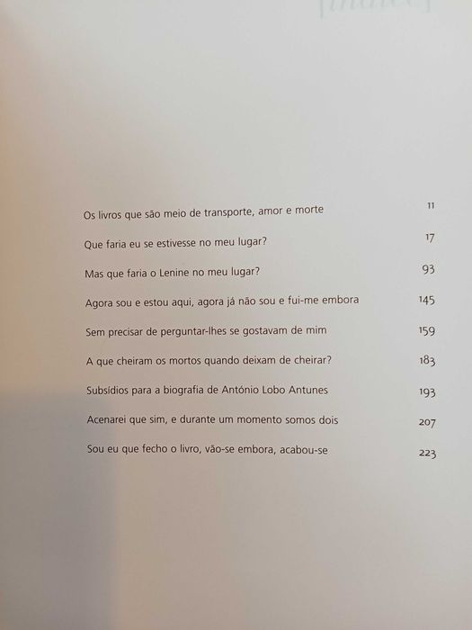 Tereza Coelho - António Lobo Antunes, Fotobiografia