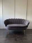 Kanapa tapicerowana sofa Muszelka tkaniny
