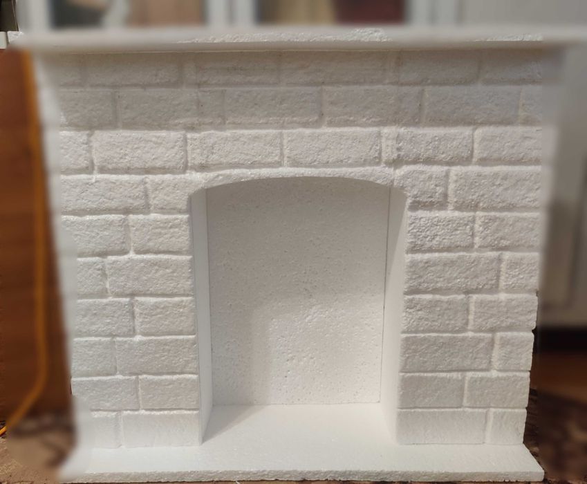 Новорічний декор каміни декоративні фальшкамін