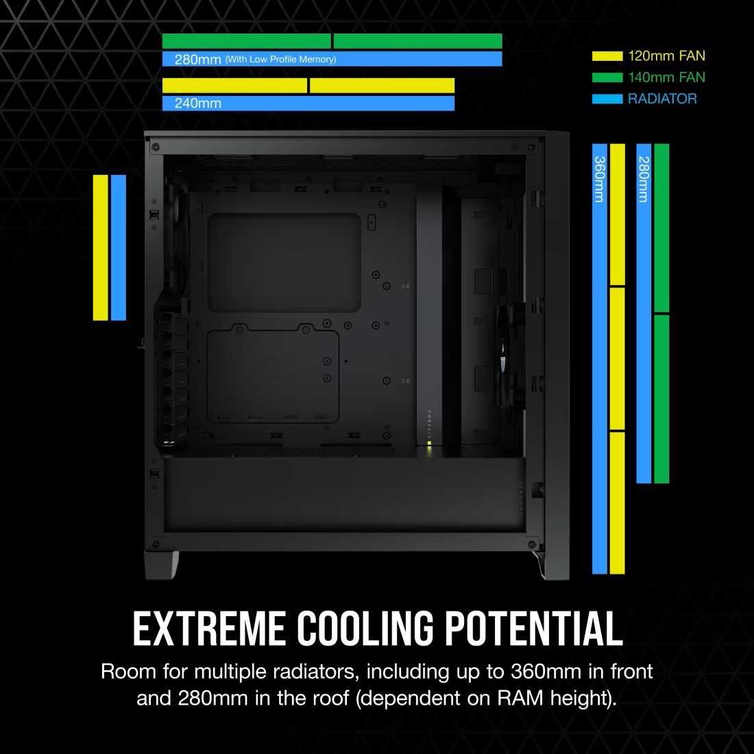 Obudowa Corsair 4000D Airflow Mid-Tower ATX