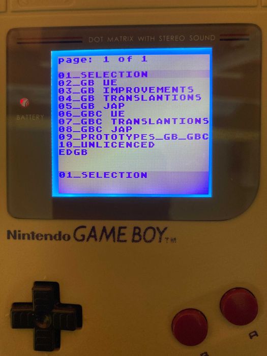 Everdrive - Gameboy