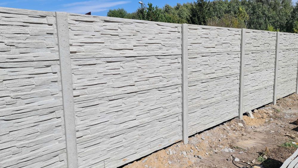 Ogrodzenia Betonowe, Panelowe 3D, Palisadowe, Bramy z MONTAŻEM