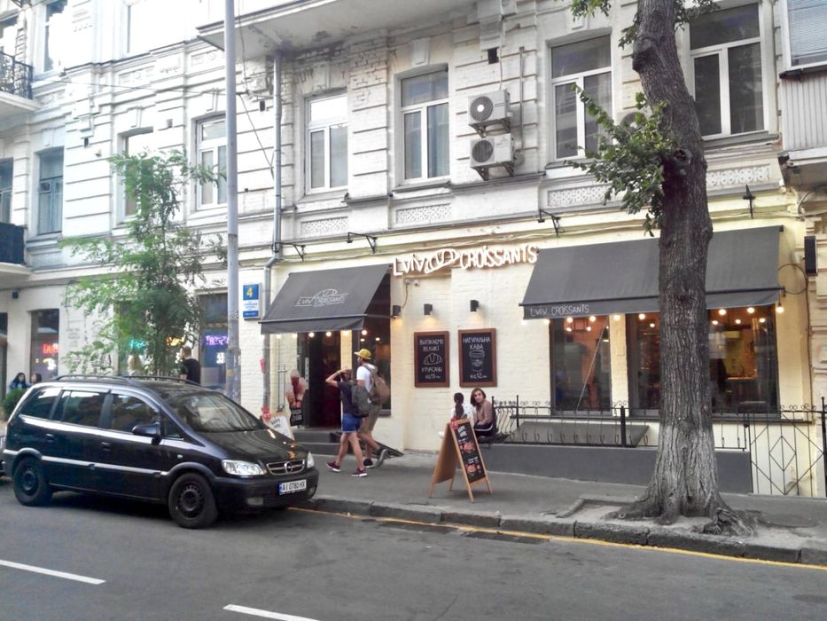 Фасад Кафе 115 м2, вул. Софіївська,4, Майдан Незалежності, Хрещатик