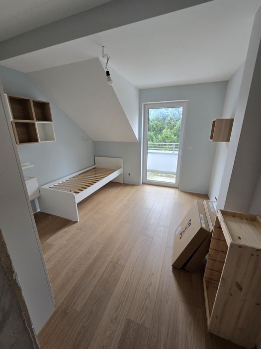 Łóżko IKEA SLAKT 200x90 nowe (tylko złożone) plus