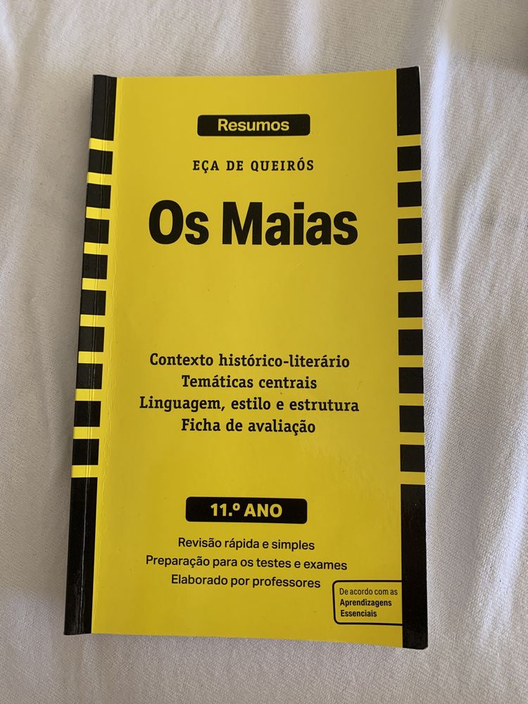 Os Maias - livro resumos