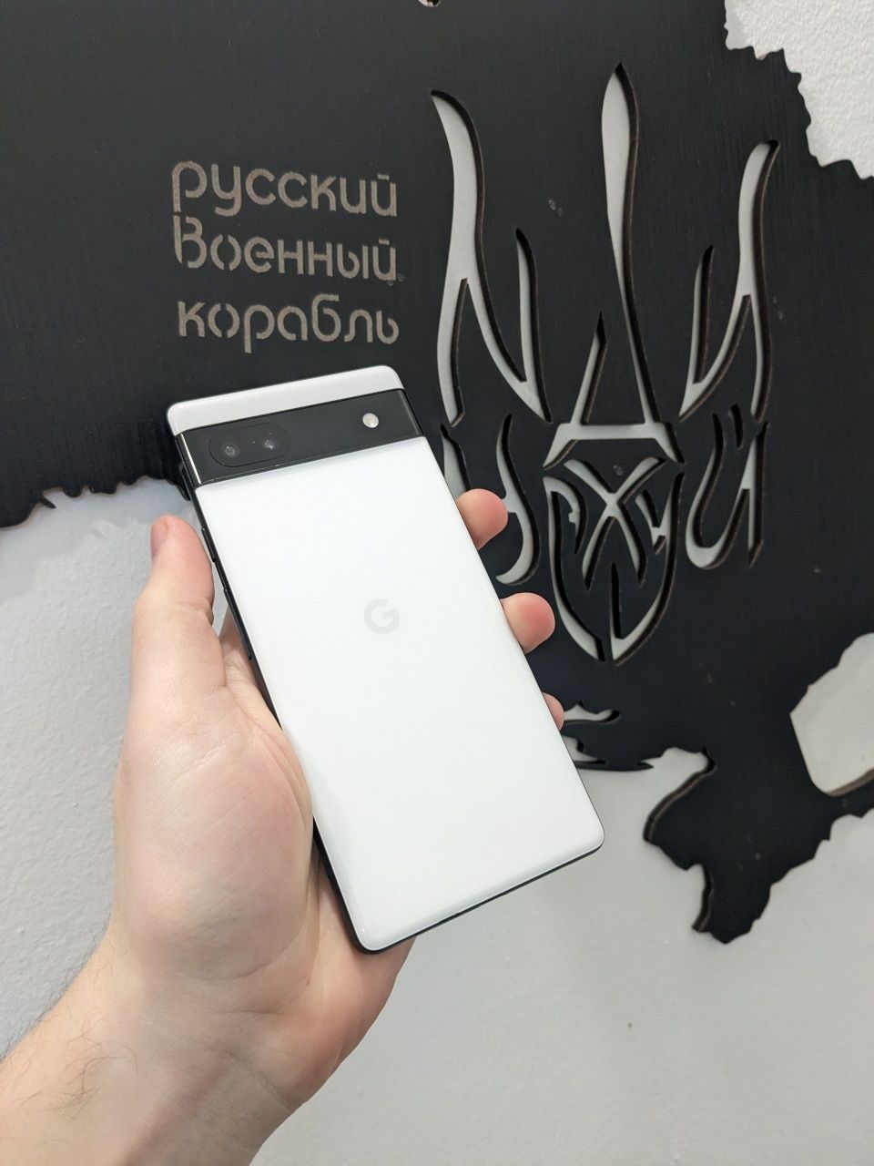 Google Pixel 6A White 6/128gb Neverlock Гарний стан!