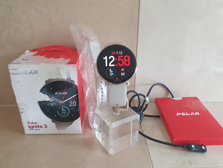 Polar ignite 3 zegarek fitness gps led rolki kolarstwo bieganie