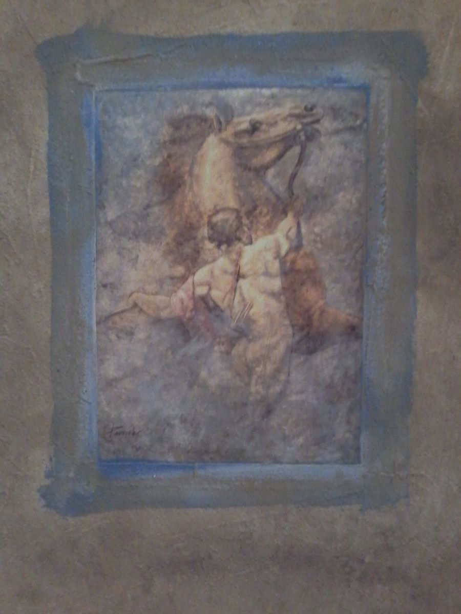 Quadro em Afresco