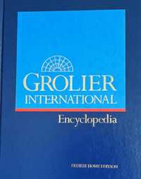 Vendo enciclopedia Grolier em inglês, completa, 20 volumes