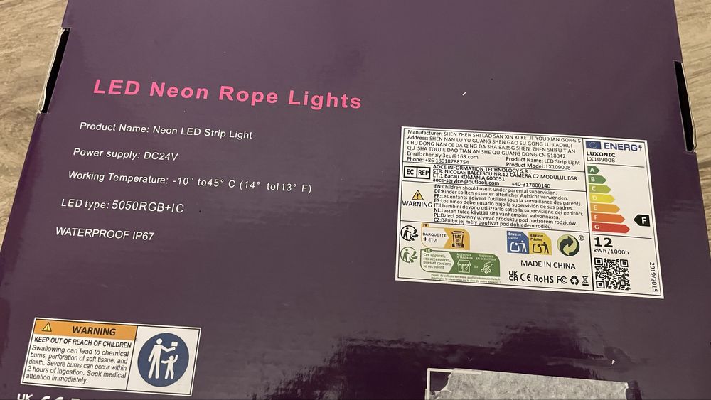 Lina led led rope 5050 led