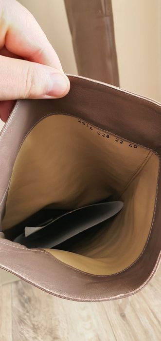 Чоботи сапоги Sofia Baldi осінь весна 40 розмір