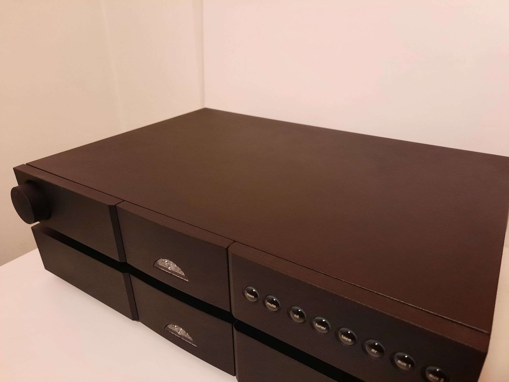 Naim NAC 122X e Flatcap 2X pré-amplificador + fonte de alimentação