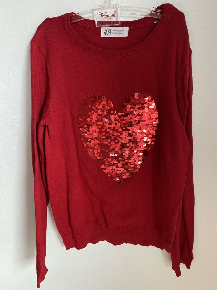 Sweterek H&M r. 122/128 jak nowy