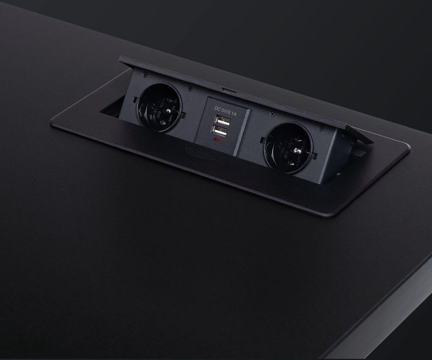 Biurko GAMINGOWE komputerowe gamer dla gracza LED Usb 3.0,HIT!Blat38mm