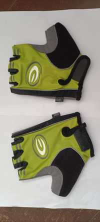 Rękawiczki rowerowe A-4990, gel "XL" zielone jabłko